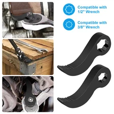 Pry Bar Wrench Adapter Head 1/2" 3/8" Drive Crowbar Adapter Head Tool Car Repair