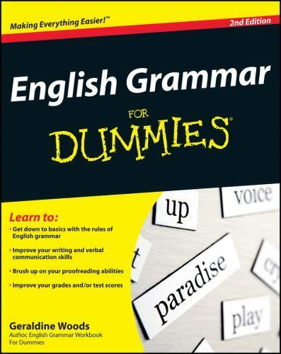 English Grammar For Dummies - 0470546646, paperback, Geraldine Woods - Picture 1 of 1