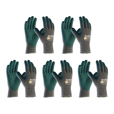 vasalat Maxi Comfort Arbeitshandschuhe Montagehandschuhe Gr. 7 grau 5 Paar