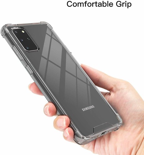 Phone Clear Case for Samsung Galaxy S20 Plus 5G 6.7 inch 2020-Clear Soft TPU - Picture 2 of 7
