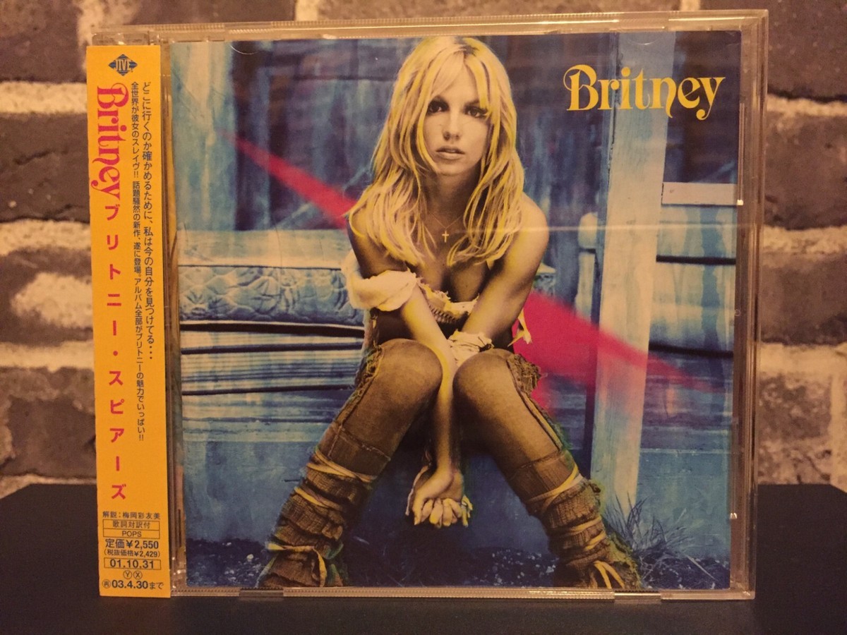 Britney Spears Britney (Zomba 2001) ZJCI-10047 JAPAN OBI Strip