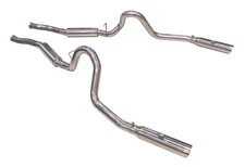 Pypes Performance SFM29V Cat Back Exhaust System for 79-04 Mustang