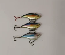 (3) H2O XPRESS™ LCR 3/8 oz. Lipless Crankbait Fishing Lures Lot of 3