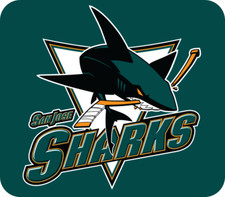 NHL San Jose Sharks Computer / Laptop Mouse Pad