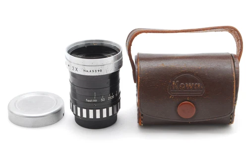 Rare!! [Exc+5] Kowa Prominar Anamorphic 8 2x Lens w/ Original Case From JAPAN