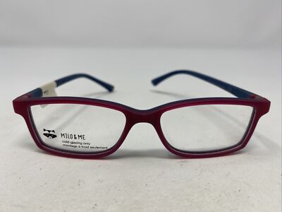 Milo & Me H85010 25 45-14-130 Purple/Blue Full Rim Eyeglasses Frame YS78