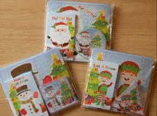 30 packs of Christmas Pre Filled Party Bag Kids Activity Pack Santa Elf Xmas