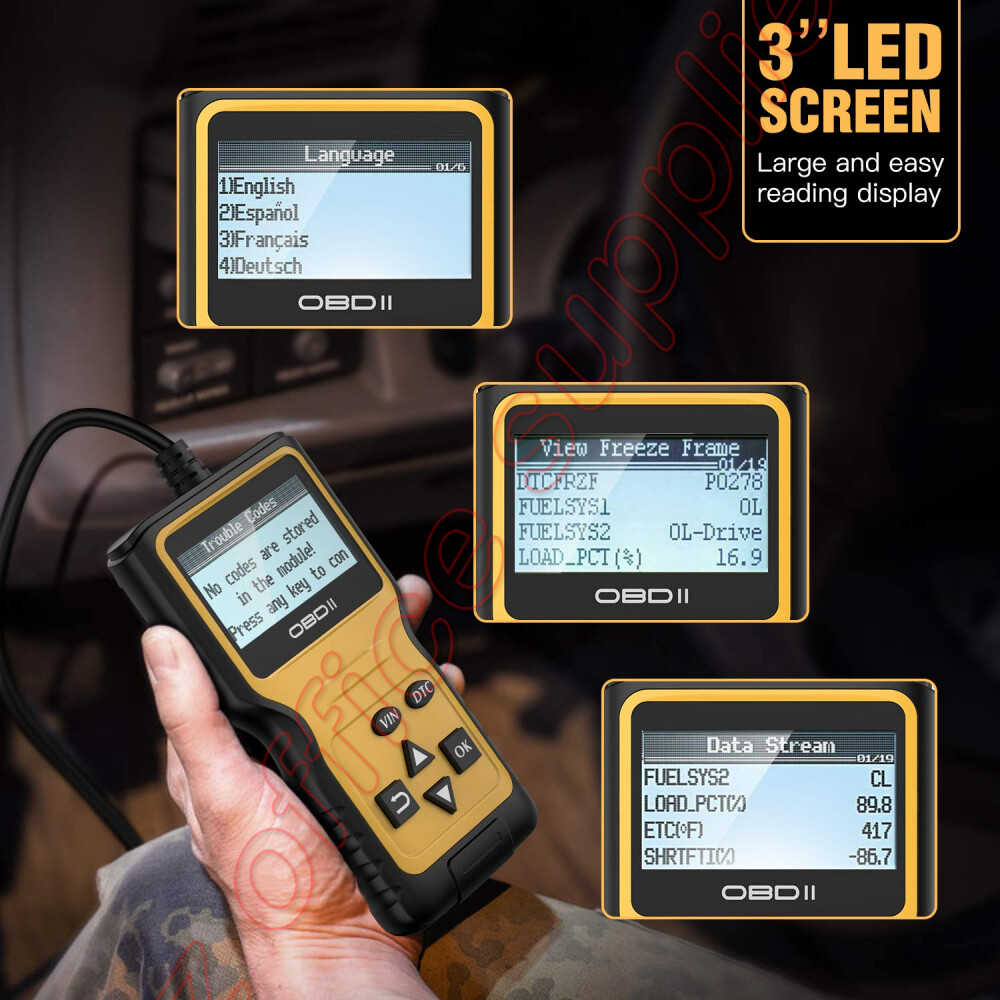 OBD2 Code Reader / Scanner For Saab & Alfa Romeo – CAN, OBDII, CANBUS Compatible