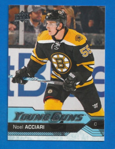 2016-17 Upper Deck Series 1 NOEL ACCIARI YOUNG GUNS ROOKIE #238 TORONTO