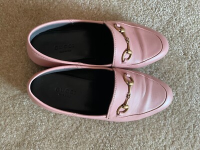 Gucci Brixton collapsible-heel leather loafers women EU/IT 35