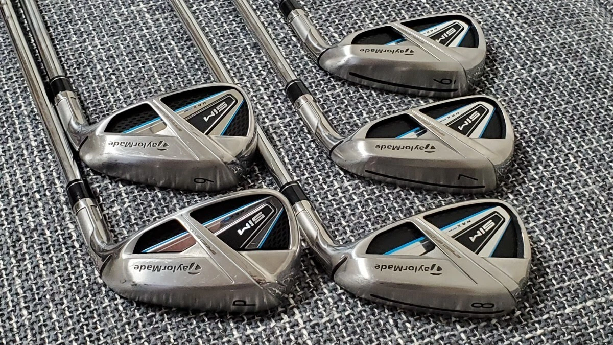Golf Iron Set TaylorMade SIM MAX KBS MAX85 (S) 5pcs 6-P JAPAN | eBay