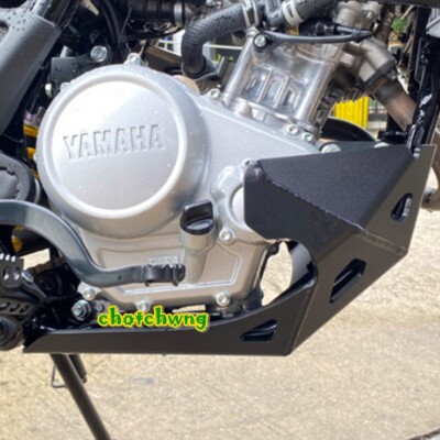 Yamaha WR155R Engine Guard Skid Plate Aluminium 5mm Black For