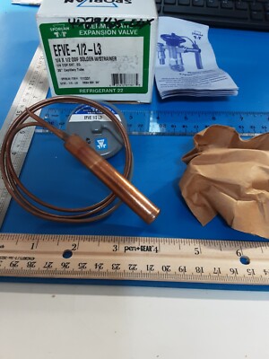 Sporlan 111331 EFVE-1/2-L3 2SX4 ODF 30'' 1/4'' x 1/2'' Solder W/ Strainer Exp.VALVE