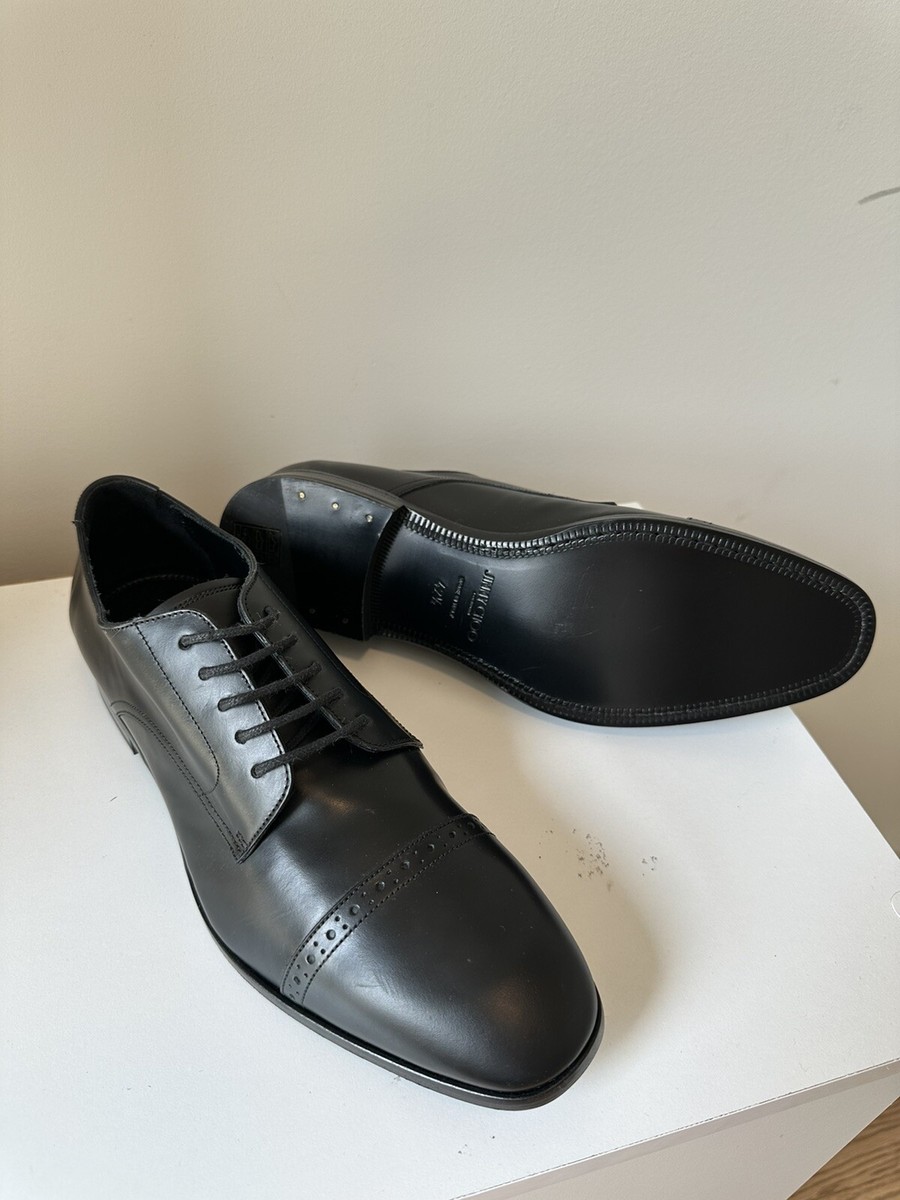 Jimmy Choo Men Derby Shoes Size 42.5 Never Worn Jimmy Choo Dark Brown Suede Lace up Derby Size 41.5 Jimmy  main image 3