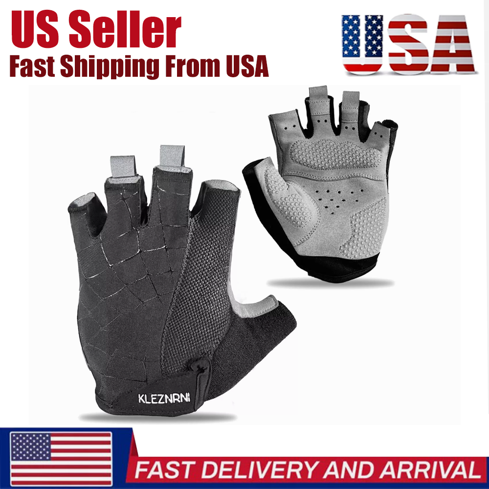 Fingerless Gloves for Cycling Gym Bus Driving Wheelchair Bike Outdoor Sports