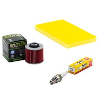 Set FüR Yamaha XT 250 3Y3 XT250 1980-1990 Wartung Luftfilter ÖLfilter ZüNdkerze