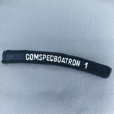 COMSPECBOATRON 1 Naval Navy Tab Rocker Ribbon 5