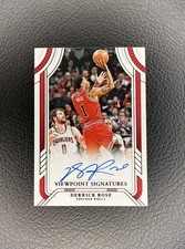 DERRICK ROSE 2024-25 PANINI NATIONAL TREASURES VIEWPOINT AUTO INTERNATIONAL /24 