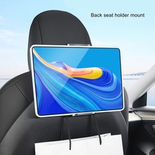 Black Car Headrest Tablet Holder Stand Fit For Y 360   Rotatable Rear Fit F OFPQ