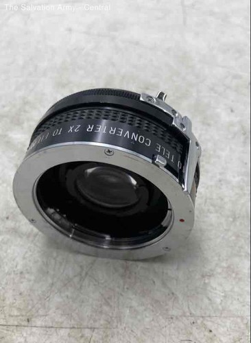 Soligor Black Auto Tele Converter 2X Multiplier Lens With Case For Cameras - Picture 4 of 6