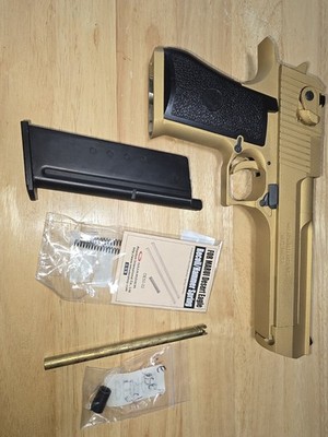 WE Desert Eagle Cerakoted Gold