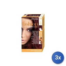 3x Died Fashion Elite Hair 5/6 Chestnut Light Rosso Profe
