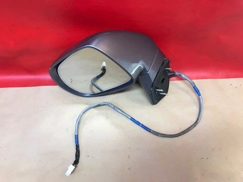 13-15 Lexus RX350 RX450 LEFT Door Mirror w/Blind Spot 16-Wire Metallic Gray 1H9