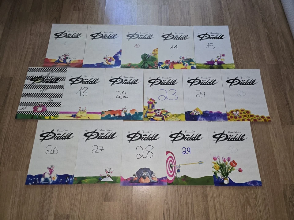 DEPSCHE Diddl Blätter Sammlung DIN A4 Blatt Nr. 1-30 AUSWAHL