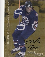 1999-00 In the Game Be A Player Millennium Signature Series Gold Mike Grier #102