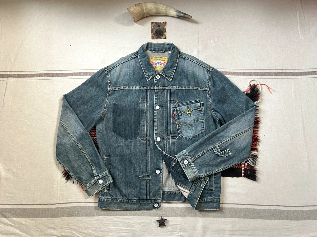 Veste Levi's Vintage Clothing Lot 3356 Sack Coat - Taille M, Grise, Neuve Jamais Portée