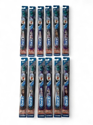 Oral-B Disney Frozen Toothbrush, 3+ YRS, Extra Soft - Pack of 12