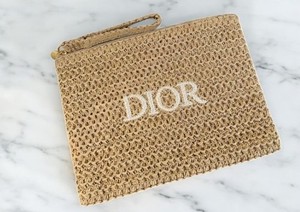 Christian Dior Bolsa Bolso Verano Ratán Beige 2025 Original Novedad