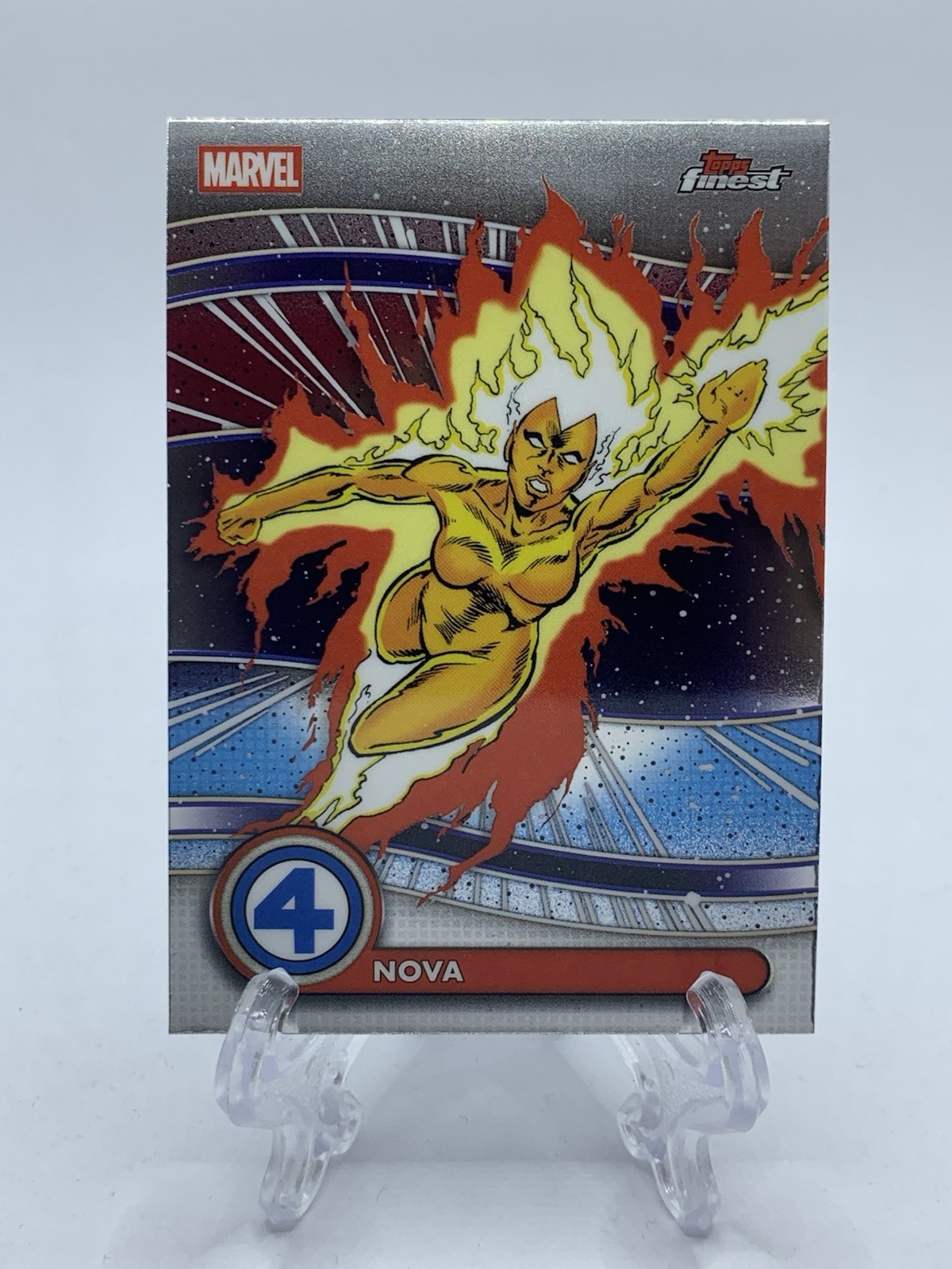 2026 Topps Finest Fantastic Four - Nova #075 - Uncommon