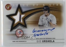 2022 Topps Pristine Gold Refractor 15/50 Gio Urshela #SSAR-GU Auto 0x5t