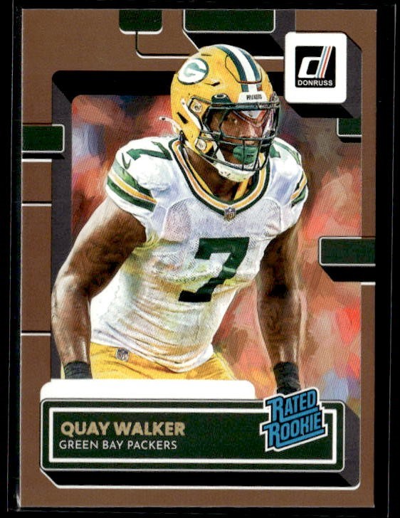 L33,911- 2022 Donruss Rated Rookies Portrait Studio Series #356 Quay Walker /100