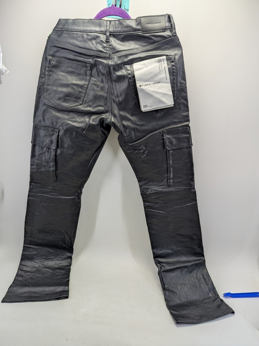 Purple Brand Style No. P004 Coated Cargo Slim fit Flare 32x33