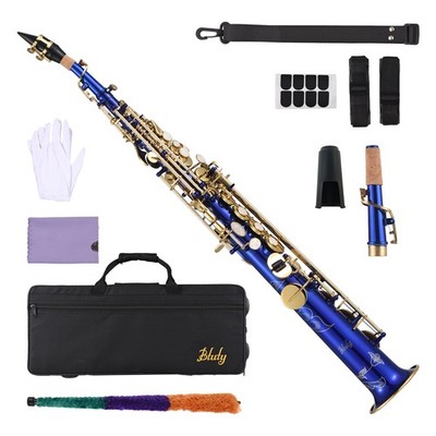 Brass Btuty Amazon.com: 難あり ケース付 B♭ストレートタイプ サックス ソプラノ Btuty 美品 Straight Flat B Bb Saxophone Sax Soprano 管楽器・吹奏楽器