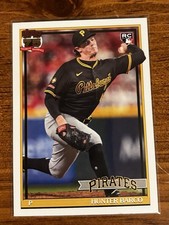 2026 Topps Series 2 Hunter Barco Rookie Card 1991 #91B2-15 Pittsburgh Pirates. rookie card picture