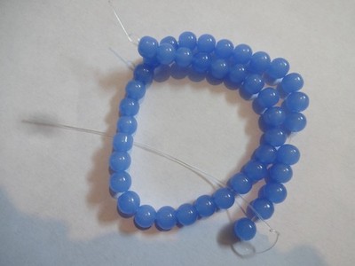 100x 8 mm Premium Himmelblau Kristall Glas Perlen Glatt Rund KAUFEN SIE VIELE ZAHLEN Ein Posten