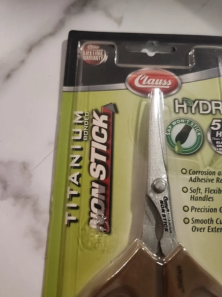 Clauss Hydra Shears 6" Titanium Bonded Non Stick Blades General Flex Scissors - Image 3 of 4