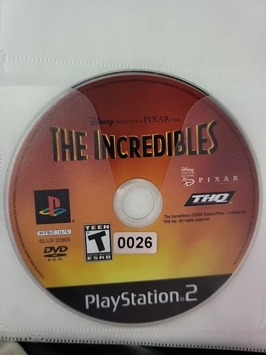 The Incredibles (PlayStation 2 PS2) NO TRACKING - DISC ONLY