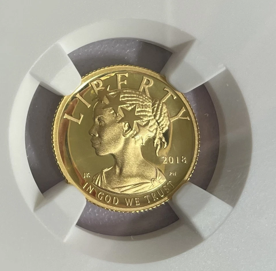 2018-W Gold American Liberty High Relief 1/10 oz. $10 NGC PF70 Ultra Cameo - Image 3 of 4