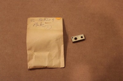 Beechcraft P/N 50-524209 Rudder Cable Anchor Plate