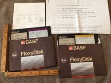 Vintage PGA Golf Game With Instructions 2 5.25  Disks Home Copy Not Tested