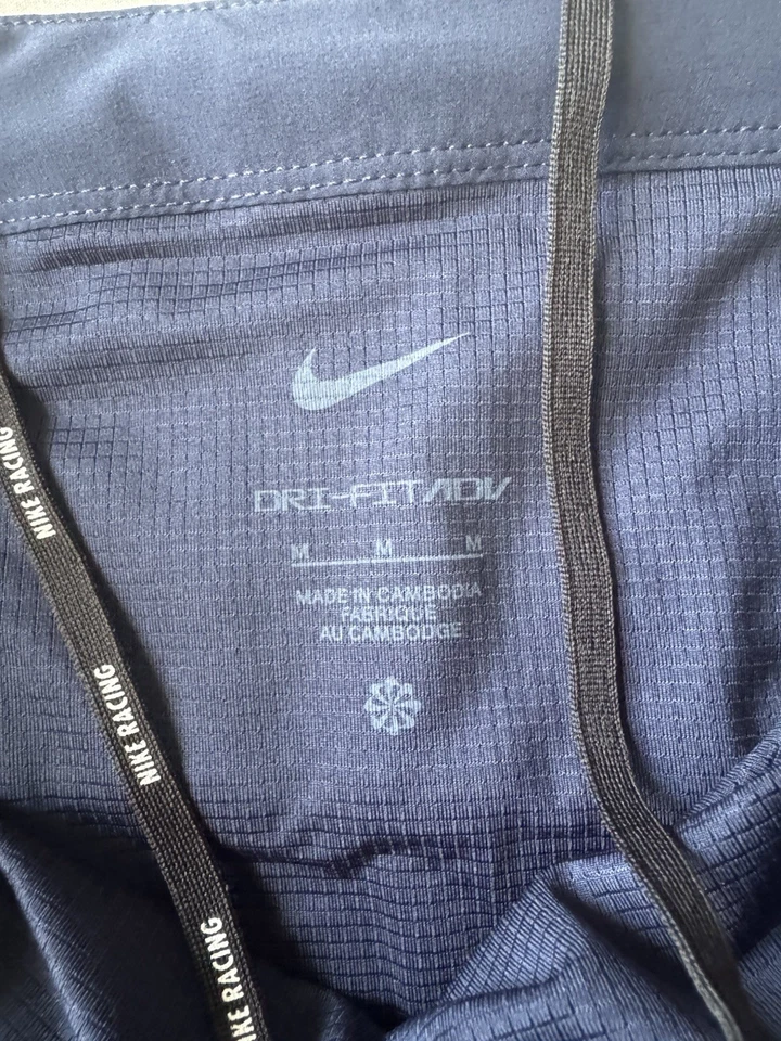 Nike Aeroswift ADV 4" Running Shorts Navy Blue Men's Medium FN3352 451 RARE - Image 4 of 4