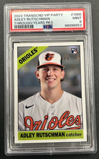 2023 Topps Transcendent Collection VIP - Adley Rutschman #AR-1966 RC /100 PSA 9