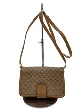 CELINE Shoulder Bag Leather CML Allover Pattern From Japan