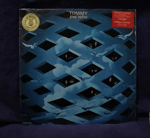 THE WHO~MEGA RARE SEALED LP~TOMMY~1969 USA 1stPRESS~W/HYPE STICKER~DECCA RECORDS