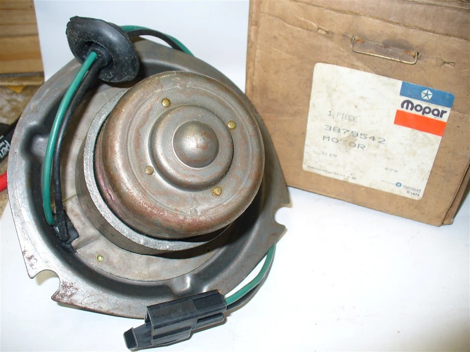 66-74 Dodge Plymouth Chrysler Heater Motor 3879542 Mopar - Image 2 of 3