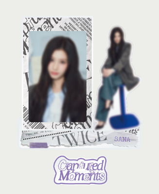 TWICE JAPAN SEASON'S GREETINGS 2026 “CAPTURED MOMENTS” PHOTO STAND